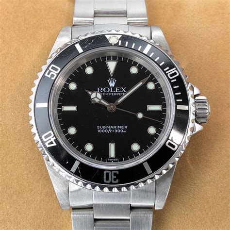 rolex submariner non date 14060|rolex 14060 swiss only dial.